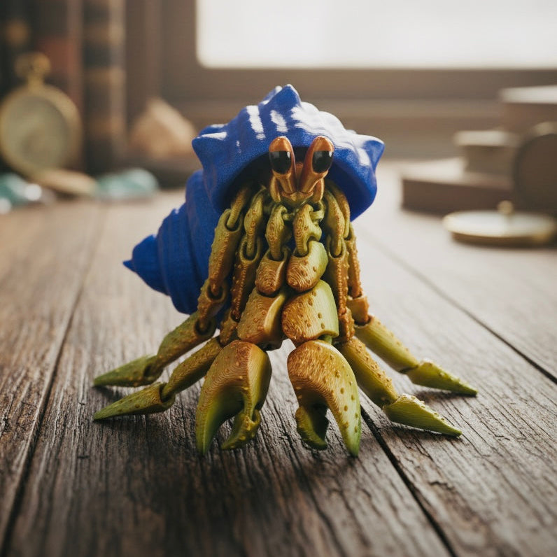 Tidekeeper Hermit Crab (Articulated)