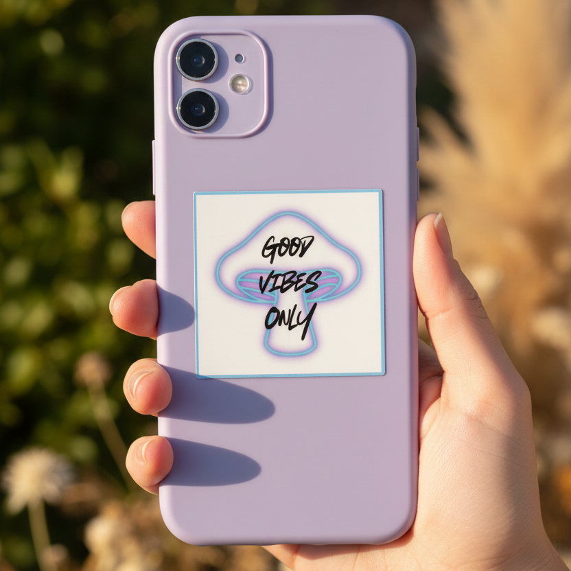 Soft purple phone case